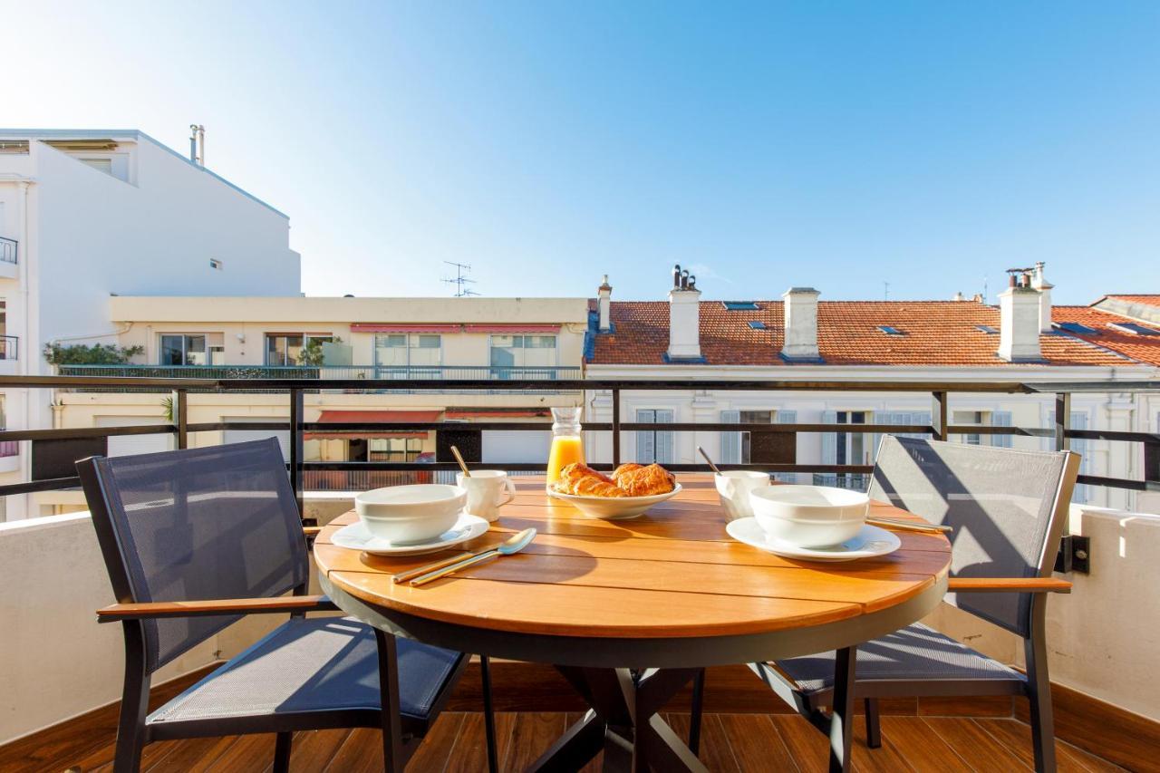 Citybeach Soha- Rue D'Antibes - 2 Bdr 2 Bthr 1 Toil - Clim Terrace Parking Elevator Κάννες Εξωτερικό φωτογραφία