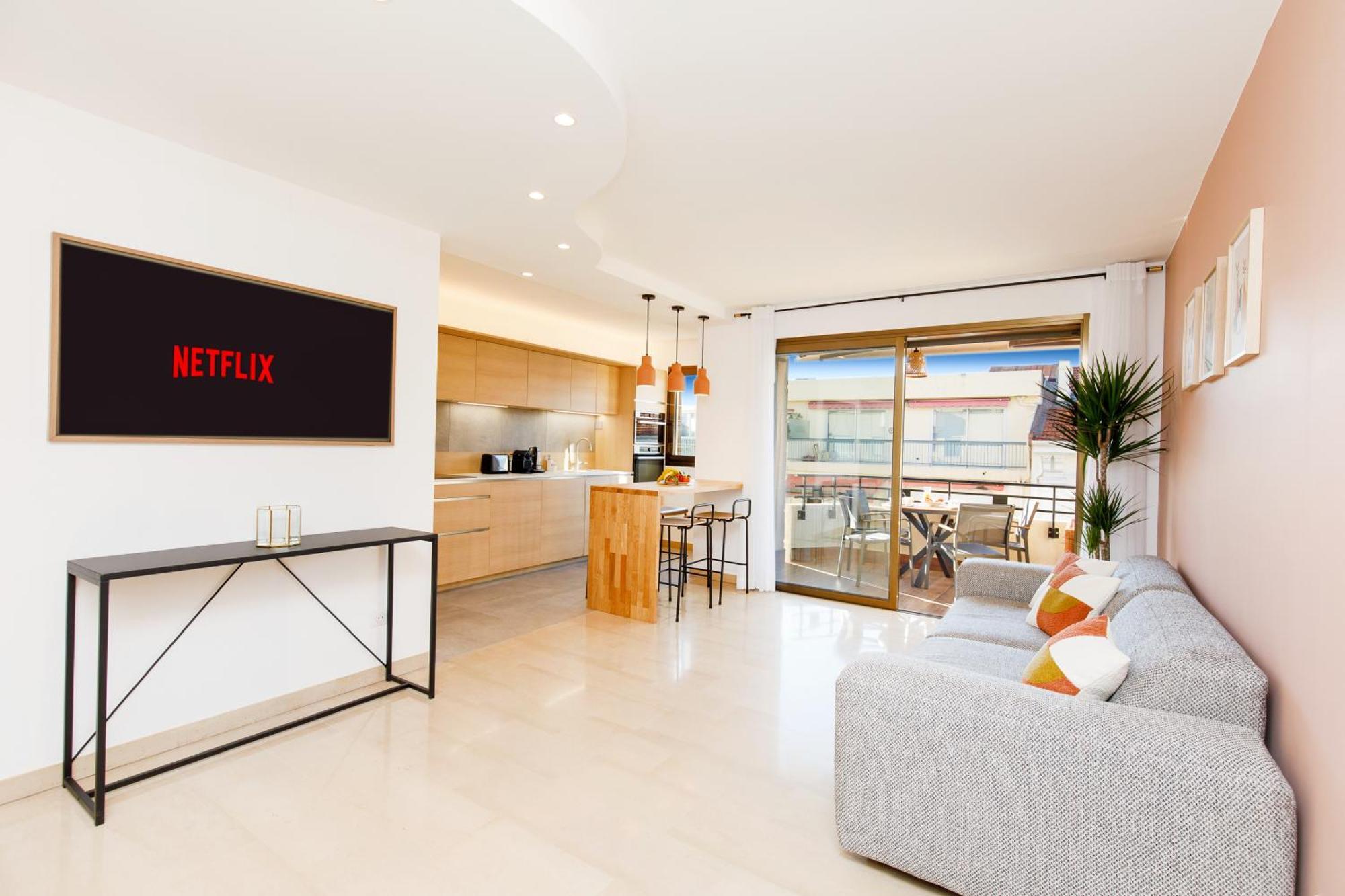 Citybeach Soha- Rue D'Antibes - 2 Bdr 2 Bthr 1 Toil - Clim Terrace Parking Elevator Κάννες Εξωτερικό φωτογραφία